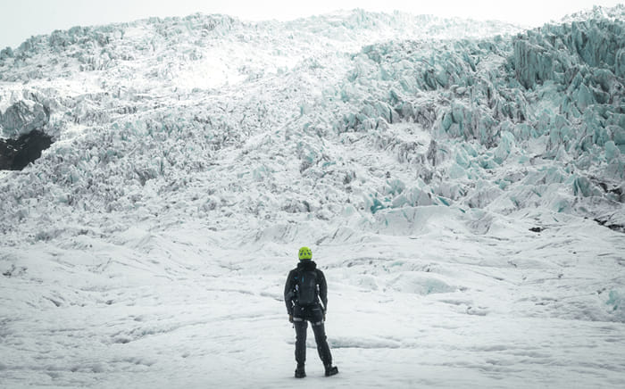 Private Glacier + Ice Cave Photoshoot Adventure