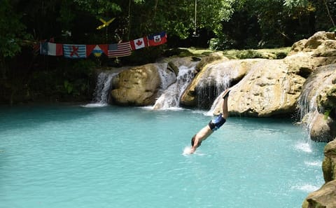 Blue Hole and Secret Falls Day Trip from Runaway Bay