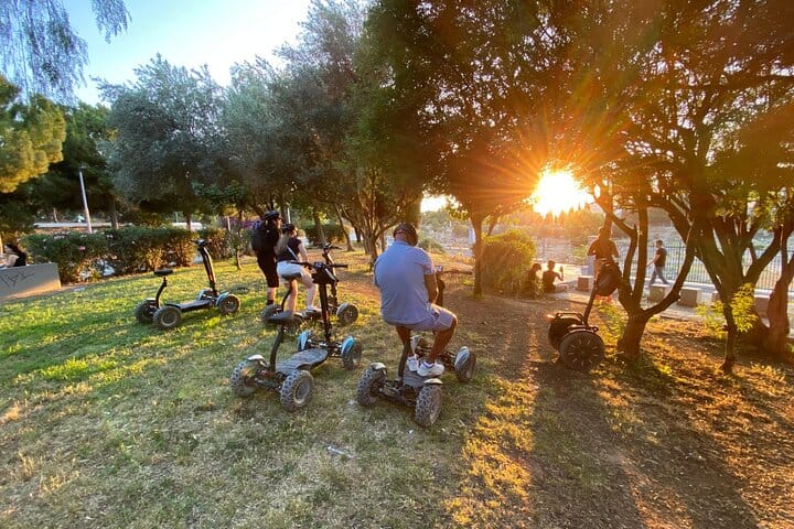 Modern Athens Electric ATV Scooter Tour