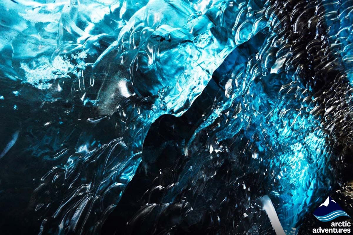 Ice cave during 2 day south coast tour Iceland