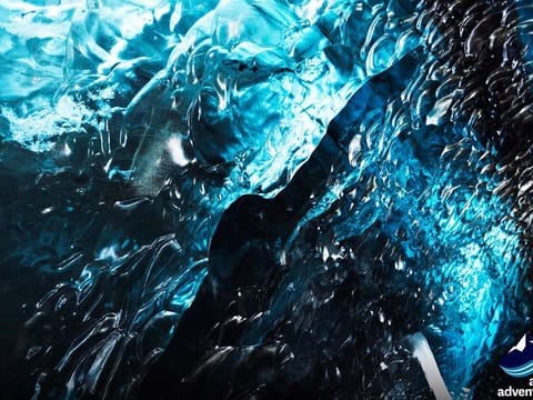 Ice cave during 2 day south coast tour Iceland
