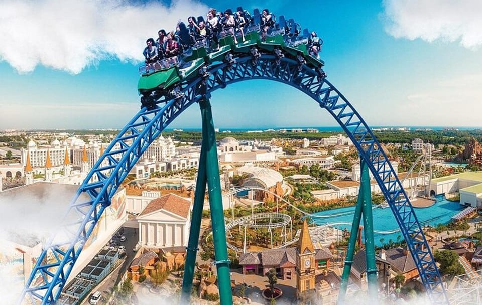 The Land of Legends Theme Park with Round Transfer from Antalya