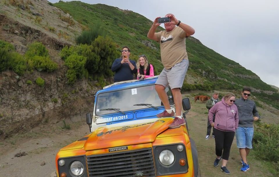 Private Half-Day Open-Top Jeep Tour of Madeira's Scenic Spots
