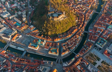 Private Walking Tour of Ljubljana from Bled