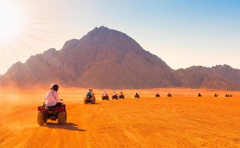 Sunset ATV Safari Tour in Hurghada Desert, Egypt