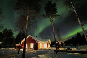 Aurora Adventure at Lucky Ranch and lake Pyhäjärvi 