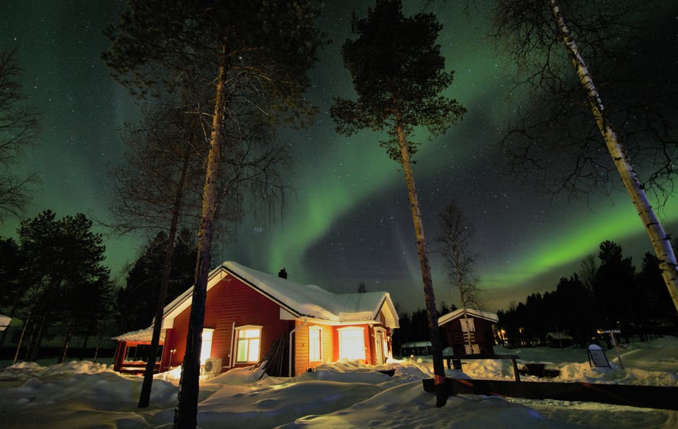 Sauna Experience and Homemade Dinner by the Lake in Kemijärvi