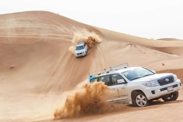 Overnight Dubai Desert Safari in igloo tent with Private 4WD