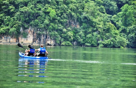 Kayaking Adventure at Ba Be Lake, Bắc Kạn Province