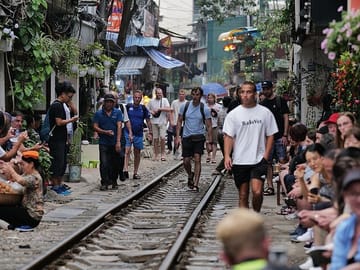 Hanoi Train Street and Incense Village Half Day Private Tour