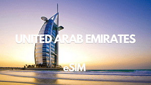 Abu Dhabi  (UAE) Data eSIM : 0.3GB to 2GB/daily - 30 Days