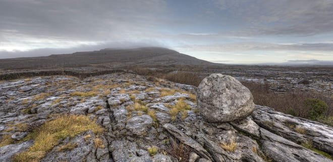 Walk Mullaghmore hill in the Burren, Clare. Private guided. 2 hours 9