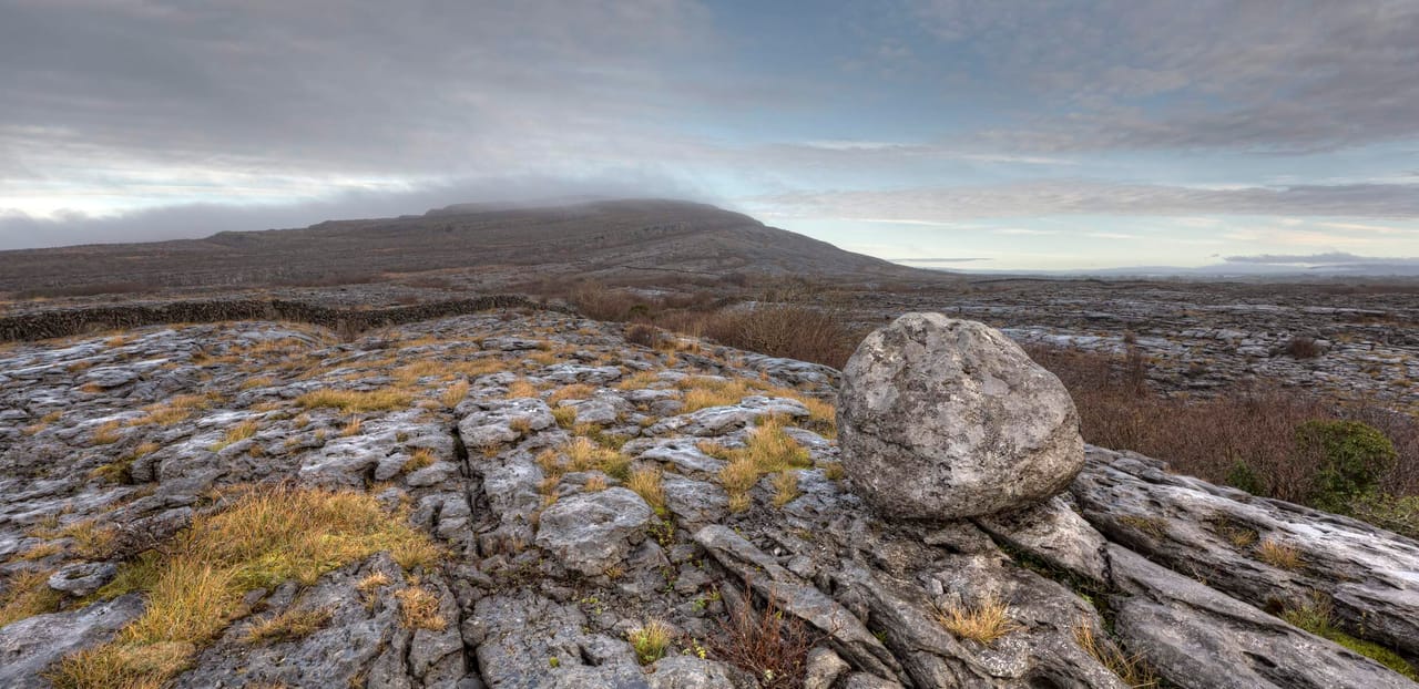 Walk Mullaghmore hill in the Burren, Clare. Private guided. 2 hours 9