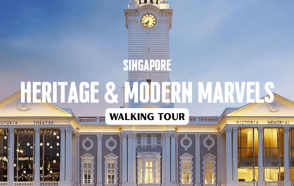 Walking Tour of Singapore's Civic District and River