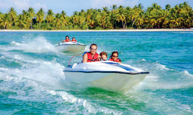 Speed Boat and Snorkeling in Punta Cana