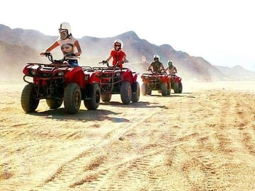 1 hour ATV Quad Bike at Giza Pyramids from Cairo.|