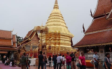 Doi Suthep Temple and Hmong Hilltribe Village Tour in Chiang Mai
