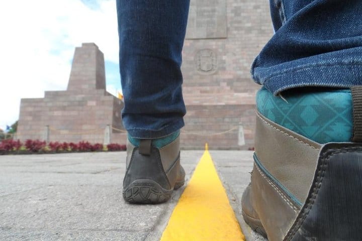 Private Middle of the World (Mitad del Mundo) and Pululahua from Quito.