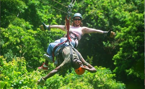 Zipline Adventure and Wildlife Encounter in West End, Honduras