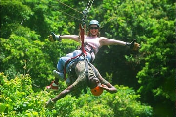 Zipline Adventure and Wildlife Encounter in West End, Honduras