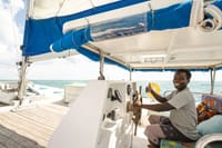 Set sail on our catamaran tour — enjoy ocean views, fun sailing, and smiles all around!
