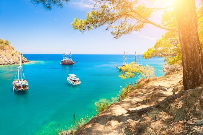 Relaxing Boat Trip w/Lunch and Drinks from Kemer 5
