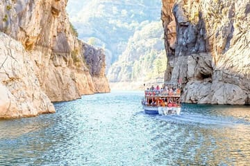 Green Canyon Boat with Lunch & Transfer from Antalya