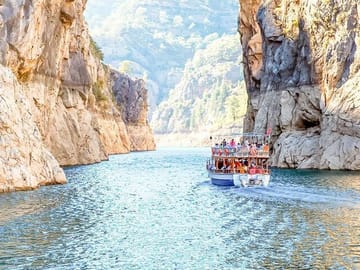 Green Canyon Boat Tour with Lunch from Antalya