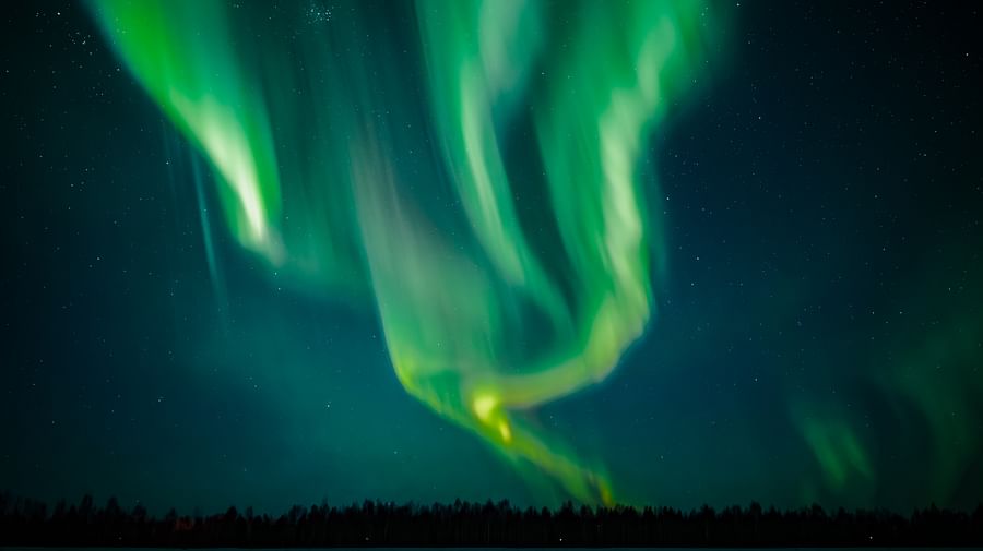 Northern Light safari, snowmobile safari, tour, aurora borealis, Pure Lapland, Rovaniemi Lapland