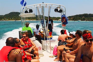 Parasailing and Beach Break with Chocolate Factory Tour in West Bay