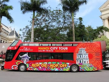 Full-Day Hop On Hop Off Bus Tour in Hanoi's Historic Sites