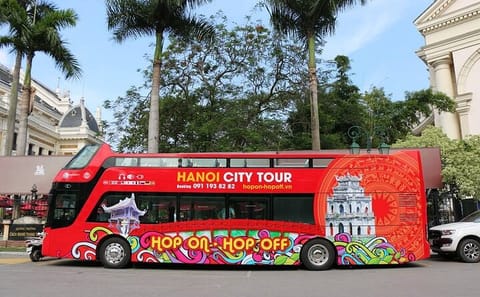Full-Day Hop On Hop Off Bus Tour in Hanoi's Historic Sites