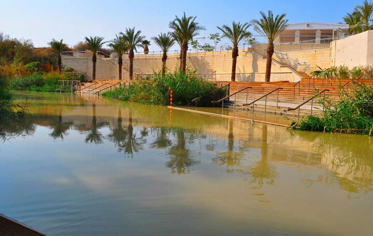 Day Tour Bethany Baptism Jordan River Site & Dead Sea from Amman