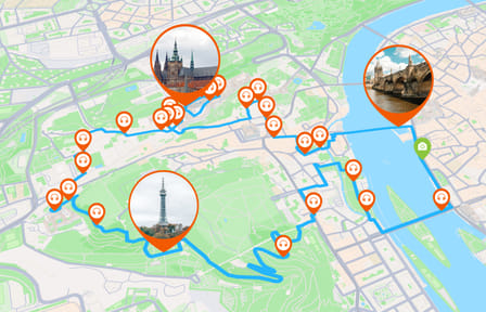 Self-Guided Audio Walking Tour of Prague's Historic Sights