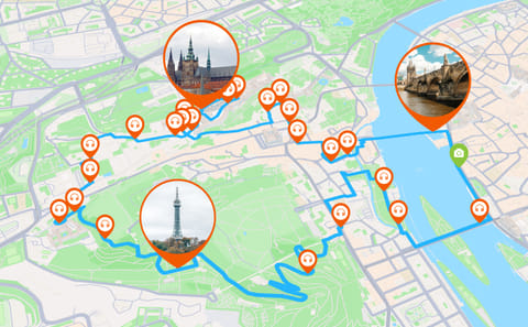 Self-Guided Audio Walking Tour of Prague's Historic Sights