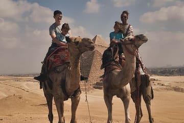 Giza Pyramids With Quads & Camels & Lunch & Tickets Private Trip