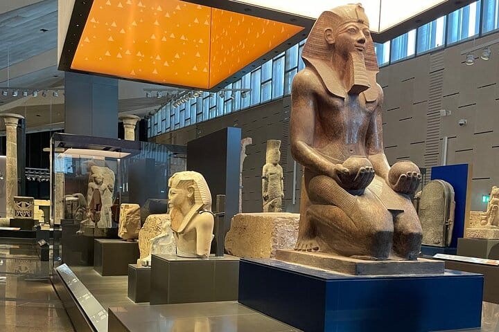 Grand Egyptian Museum & Saqqara & Memphis & Lunch Private Tour