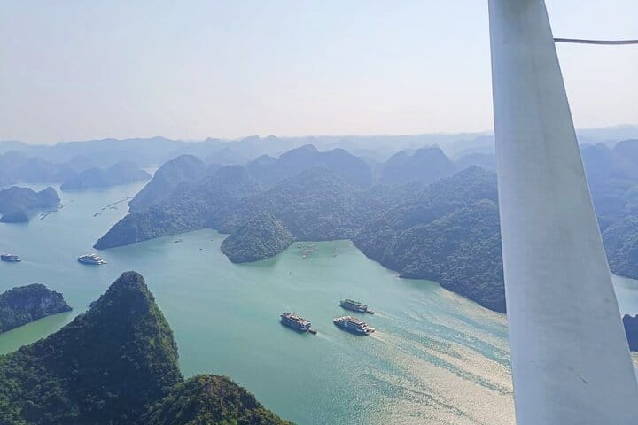 From Hanoi to Halong Bay 1 Day Tour with Scenic Seaplane & Cruise