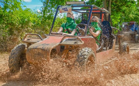 Buggy Adventure Tour at Macao Beach and Taino Cave, Punta Cana