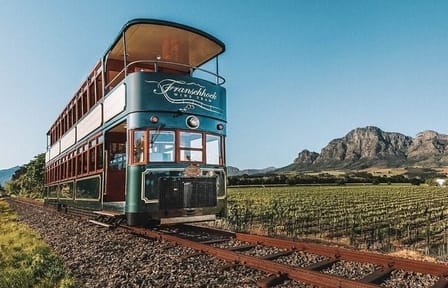 Franschhoek Wine Tram Tour with Pickup from Cape Town