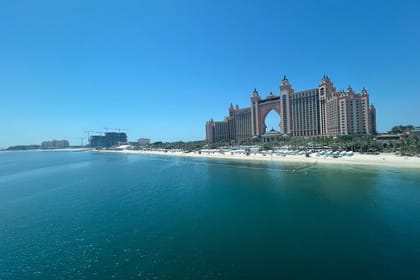 Dubai City Tour The View at Palm Entrance Included