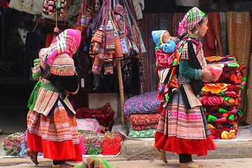 From HANOI: Sapa and Bac Ha Market 2 Days Tour, Depart Saturday