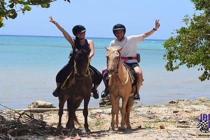 Horseback Riding, ATV and Ocean Zip lining combo from Montego Bay