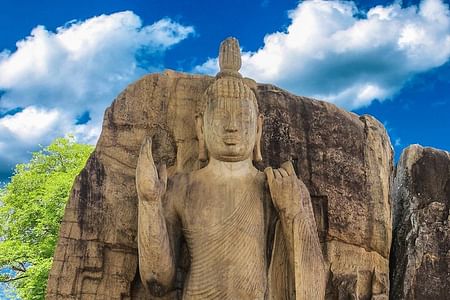 Explore the Wonders of Aukana and Anuradhapura from Sigiriya