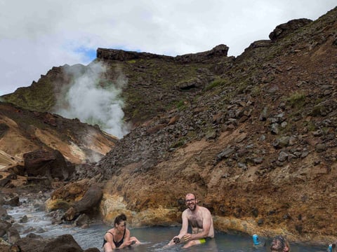 Day Trek to Hengill and the hidden Hot Spring: The Lost Treasure