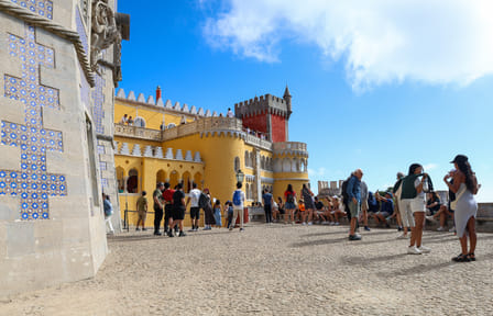 Small Group Tour to Pena Palace, Fátima & Nazaré from Lisbon