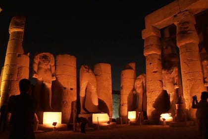 Luxor: Sound and Light Show at Karnak Temple with Transfers