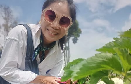 Jakarta Ciwidey White Crater and Patengan Lake from Jakarta