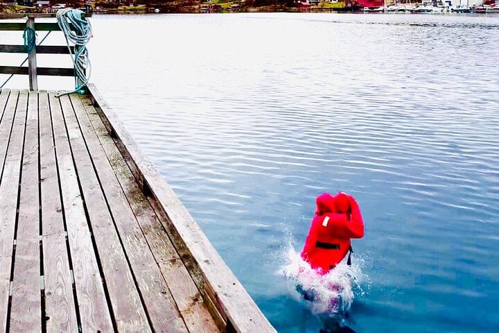 Tromso Arctic Fjord Floating
