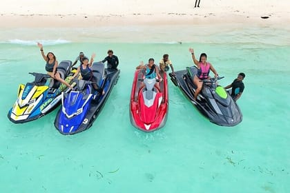 Zanzibar Jet Ski Adventure with Drone in Kendwa and Nungwi Beach